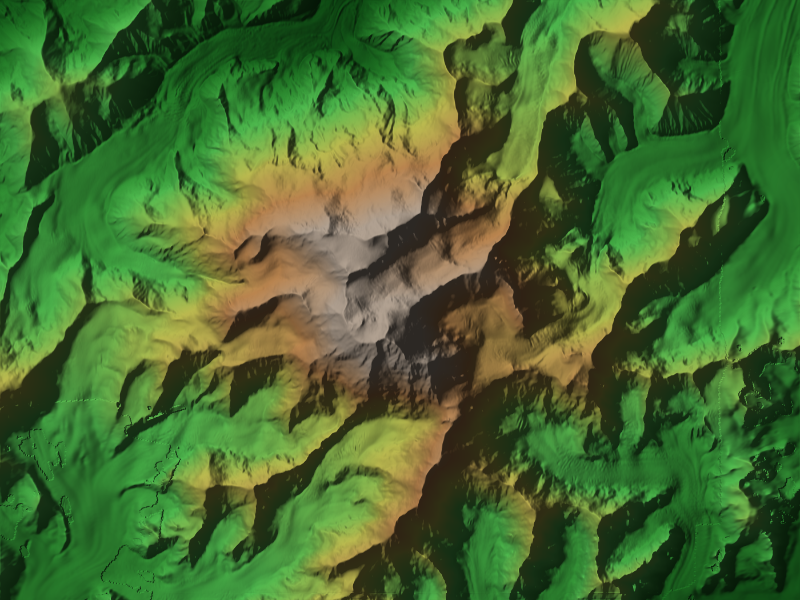 Mountain Pattern Map MyMapForge - Custom Topographic Maps | Print-Ready Hypsometric Maps